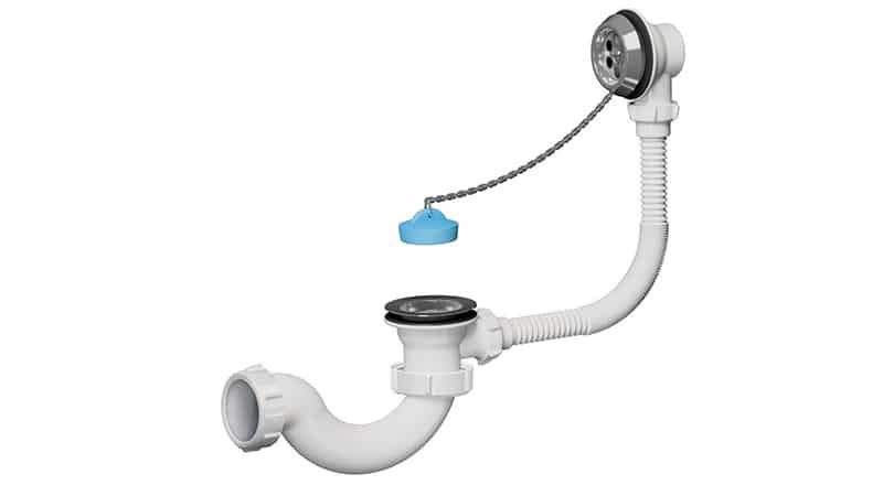 Який злив перелив для ванни краще: автомат або напівавтомат