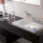 Висота умивальника у ванній: стандарт монтажу