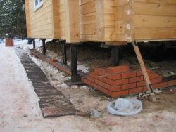 Майструємо своїми руками. Фундамент під баню зі зливом