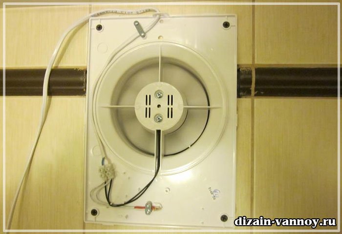 Як зробити витяжку у ванній кімнаті   установка і підключення