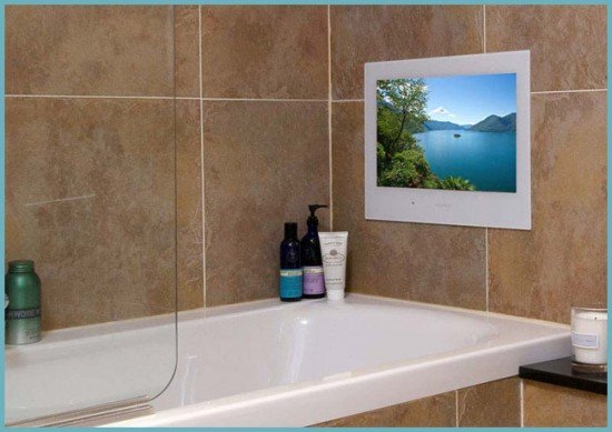 Телевізор для ванної кімнати: основні правила вибору і установки