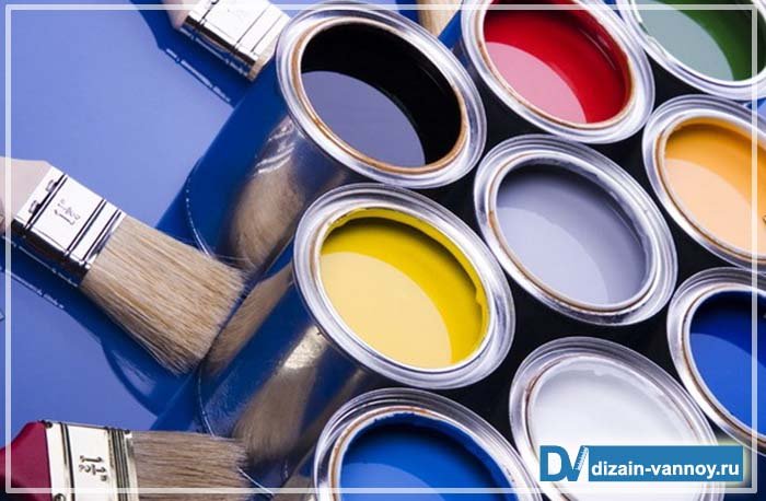 Водоемульсійна фарба для стелі або побілка у ванній кімнаті