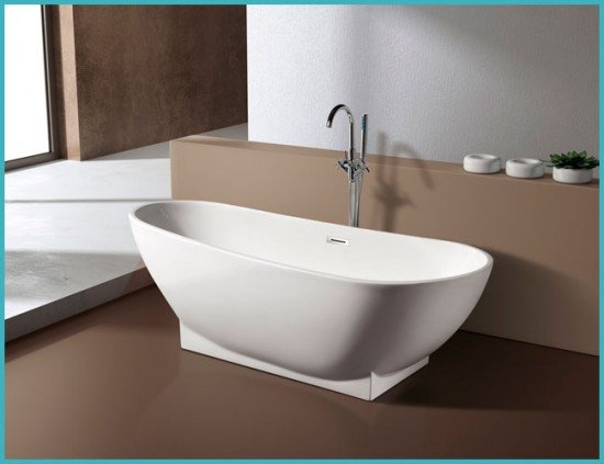 Ванни, виконані з штучного каменю: плюси і мінуси