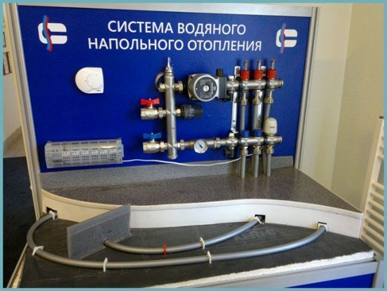 Теплий водяна підлога своїми руками