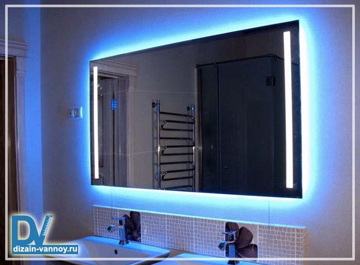 Дзеркало для ванної кімнати з підсвічуванням, вибір світильників і освітлення Дзеркало для ванної кімнати з підсвічуванням, вибір світильників і освітлення