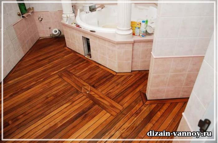 Підлогові покриття для ванної кімнати, чим обробити підлогу?