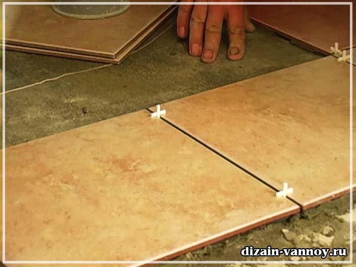 Плитка напольная для ванної кімнати, фото і види кахлю