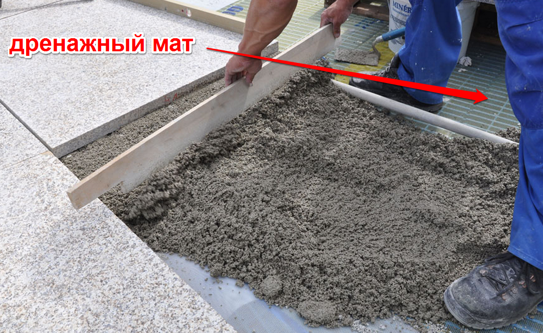 Гідроізоляція відкритого балкона під плитку.
