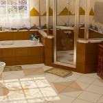 Розкладка плитки у ванній: 70 фото дизайну інтерєрів