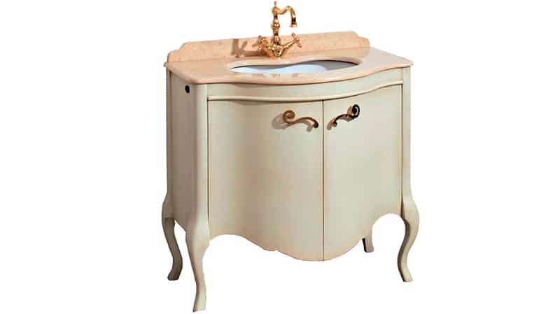 Умивальник з тумбою для ванної кімнати: фото варіанти дизайну