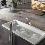 Настінна плитка для ванної: колекція фото