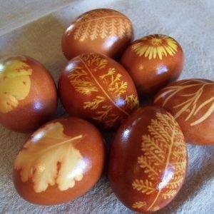 Способи фарбування яєць на Великдень