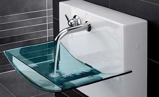 Скляні раковини для ванної кімнати: фото і нюанси вибору стильного сантехніки