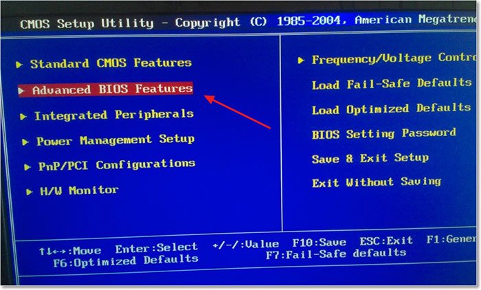 Як в біосі (BIOS) вибрати і поставити завантаження з диска на віндовс (windows) 7, 8 в картинках + відео