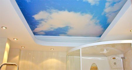 Як зробити натяжна стеля у ванній?