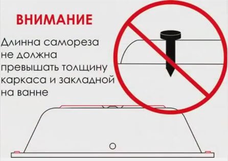 Кріплення акрилової ванни до стіни. Монтаж кронштейнів. Відео і фото.