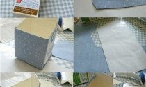 Контейнери з коробок для зберігання дрібниць своїми руками