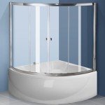 Скляні шторки для ванної — плюси і мінуси