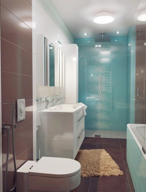 Теракотовий суміщений санвузол