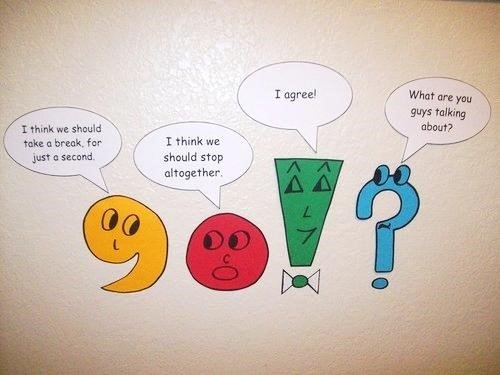 Знаки пунктуації в англійській мові – правила для грамотного використання