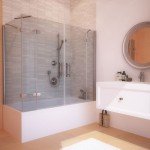 Скляні шторки для ванної — плюси і мінуси