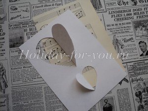 Валентинка своїми руками з паперу для дітей