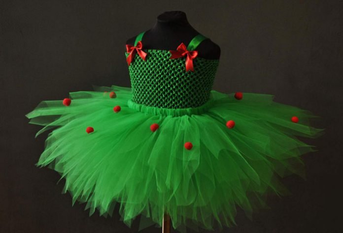 Костюм ялинки на Новий рік своїми руками + фото та відео як зробити