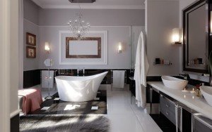 Сучасний дизайн для ванної кімнати