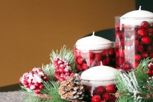 Новорічні підсвічники своїми руками