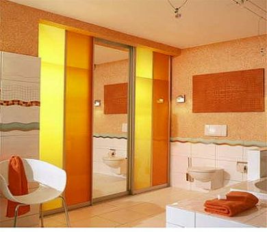 Розсувні двері в ванну