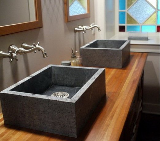 Накладні раковини на стільницю для ванної: як вибрати стильну чашу для умивальника