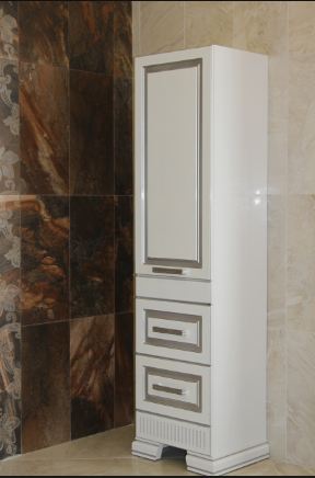 Королівська розкіш з ліліями: ефектний дизайн великої ванної кімнати