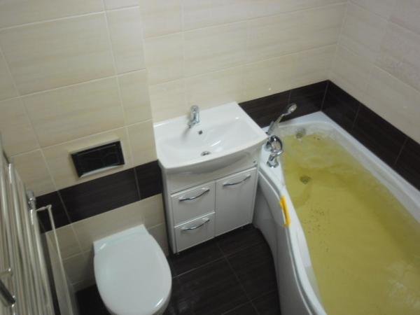 Суміщений санвузол: як розділити або обєднати туалет з ванною за всіма правилами