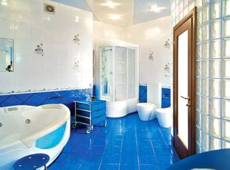 Ванна в морському стилі