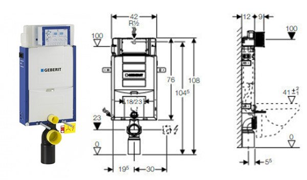 Займаємося установкою інсталяції для унітаза