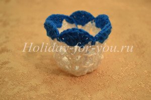 Підставка для великодніх яєць гачком. Майстер клас