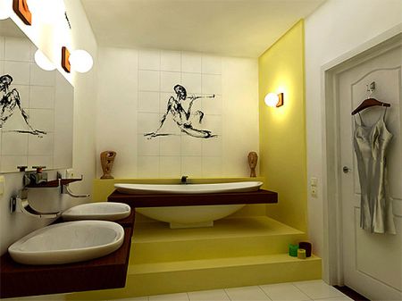 Стилі ванних кімнат. Ванна кімната в стилі модерн, хайтек, кантрі, прованс і етнічному стилі.