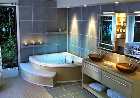 Освітлення маленької ванної кімнати (фото)