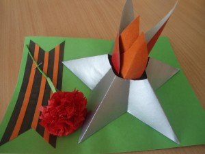 Вироби до 9 травня для дитячого саду своїми руками