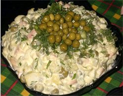 Салати до новорічного столу. Рецепти салатів з фото