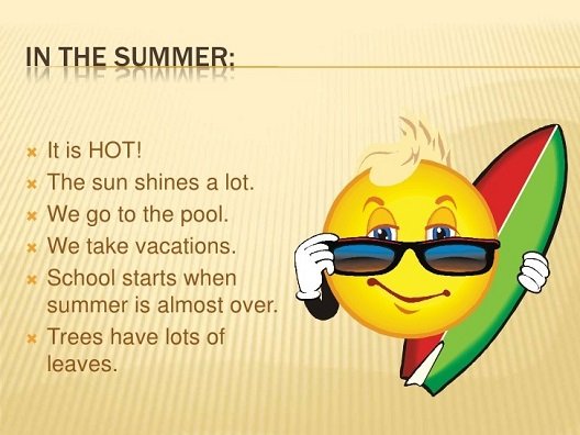 Пори року англійською мовою – грамотне використання в мовленні і на письмі