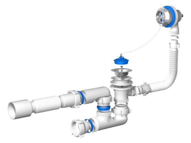 Вибір сифона для ванни: на що звернути увагу при покупці Вибір сифона для ванни: на що звернути увагу при покупці