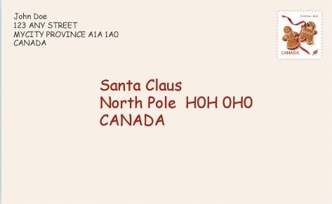 Лист Діду Морозу на англійській або «Dear Santa Claus!»