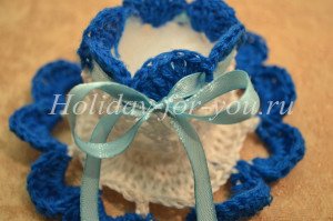 Підставка для великодніх яєць гачком. Майстер клас