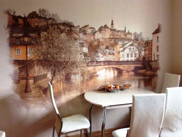 Фотошпалери на кухню: ідеї інтерєру, фото, особливості вибору сюжету