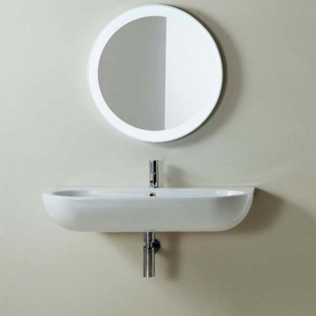 Підвісна тумба з раковиною для ванної кімнати: дизайнерські рішення і установка