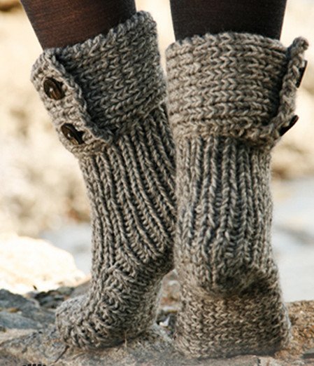 Шкарпетки з манжетою спицями опис вязання російською мовою
