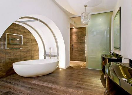 Стилі ванних кімнат. Ванна кімната в стилі модерн, хайтек, кантрі, прованс і етнічному стилі.