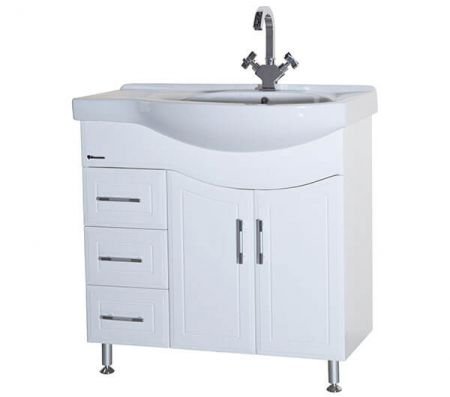 Вибір і установка раковини з тумбою