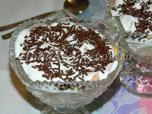 Десерт з яблук на швидку руку